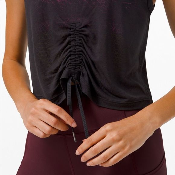 Lululemon Cinch Me Up Front Tank Veil - Picture 4 of 7